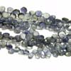 This listing is for the 60 Pieces of Good quality Iolite Faceted Heart briolettes in size of 7 - 9 mm approx,,Length: 9 inch